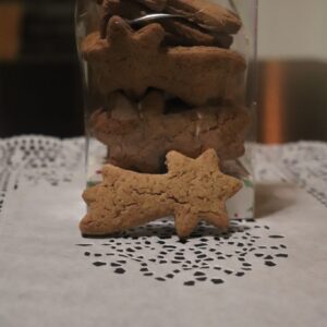 19) speculaas GLV, kerststerren +/- 100g