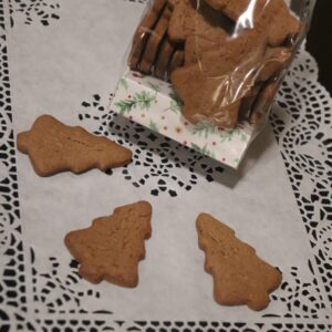 19) speculaas lactose vrij, kerstboom +/- 100g